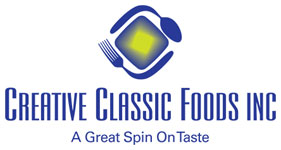 Creative Classic Foods Inc. A Great Spin On Taste – Rockville Centre, New York Logo